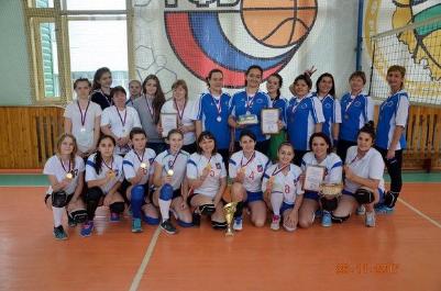 Женская волейбольная команда ГБУЗ РБ Кармаскалинская ЦРБ заняла третье место