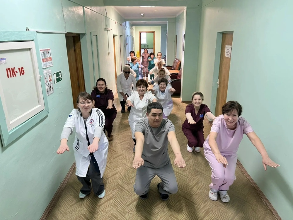 Заряжаемся здоровьем на рабочем месте!