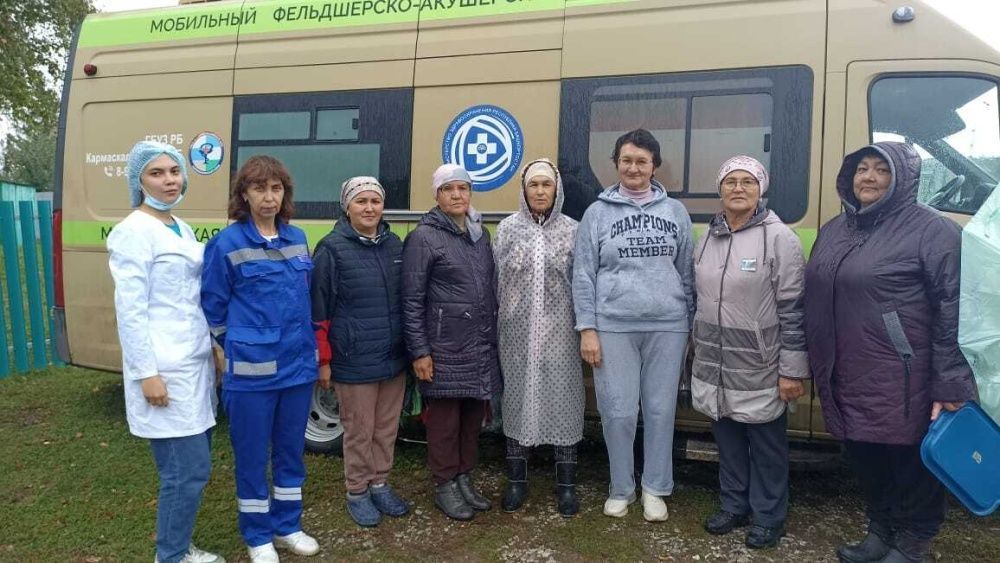 Итоги медицинского осмотра в рамках районного этапа конкурса "Трезвое село"