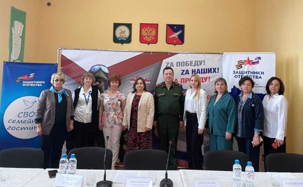 В сельском дворце культуры села Бузовьязы прошла встреча с семьями участников СВО