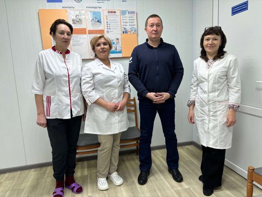 В нашем медицинском учреждении трудоустроился новый сотрудник