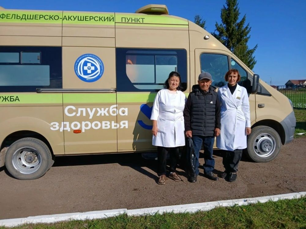 Передвижной ФАП в деревне Малаево: забота о здоровье на выезде!