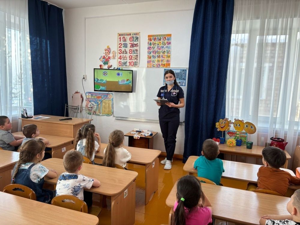 Встреча с воспитанниками детского сада д. Константиновка