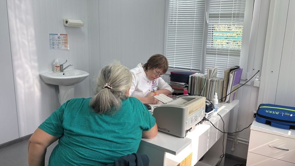 Выездной приём в деревне Ильтеряково