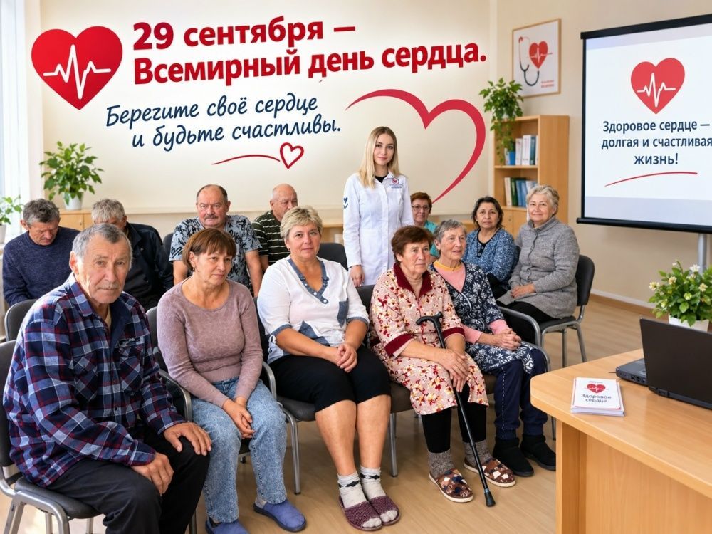 «Берегите сердце!» - под таким девизом прошёл сегодняшний день в терапевтическом отделении