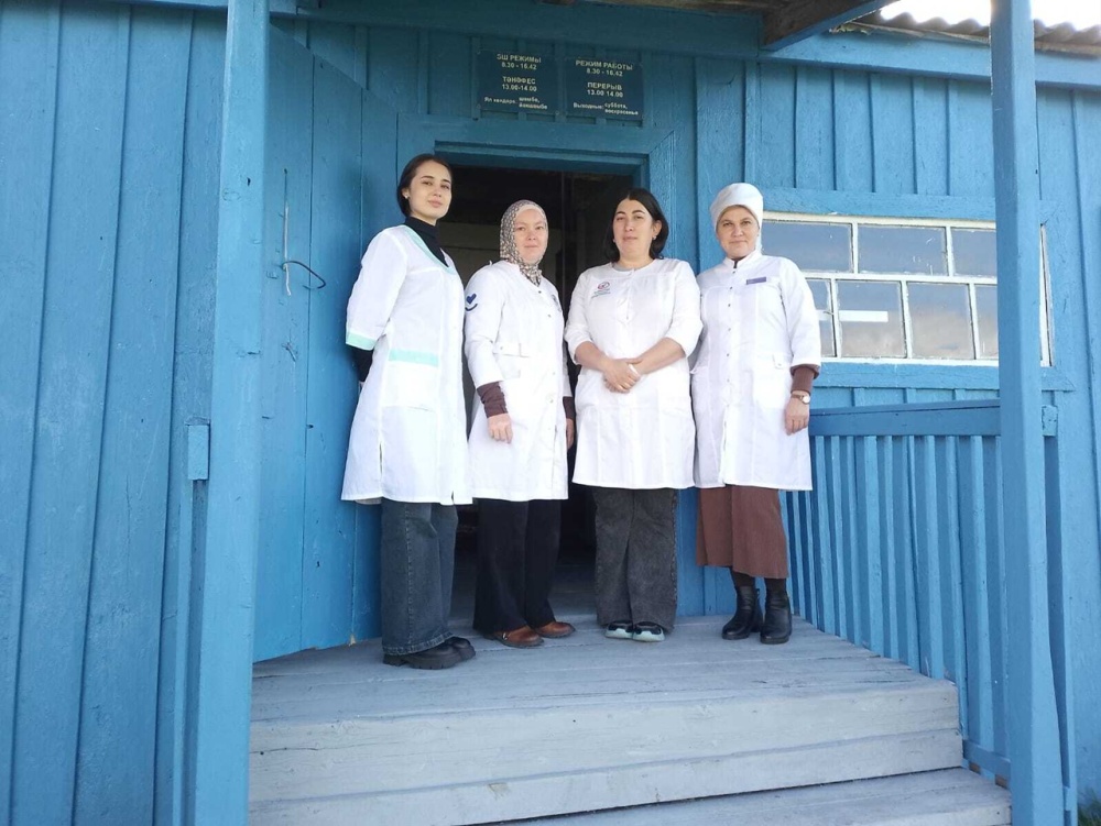 Выездной медицинский приём в деревне Староакташево