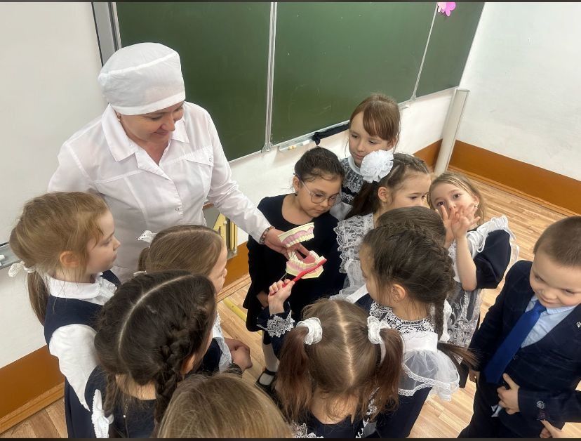 Флешмоб под названием "Здоровые зубы - крепкий организм"