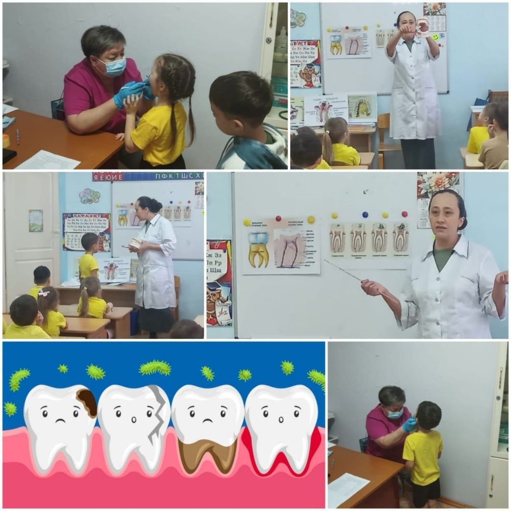 Урок гигиены для воспитанников детского сада "Пчелка" в селе Кармаскалы